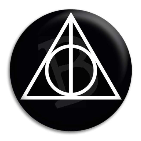 Hallows Symbol Button Badge