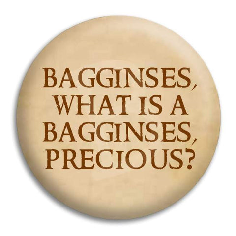 Bagginses Button Badge