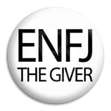 Enfj The Giver Button Badge