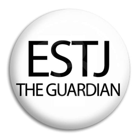Estj The Guardian Button Badge