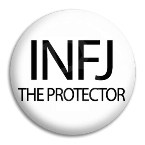 Infj The Protector Button Badge