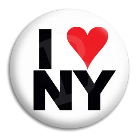 I Heart Ny Button Badge