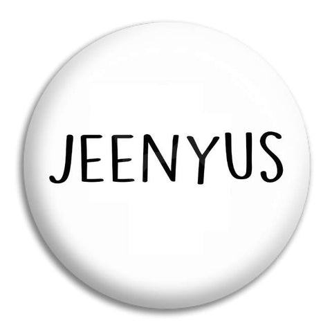 Jeenyus Button Badge