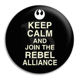 Kc And Join The Rebel Button Badge