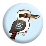 Kookaburra Button Badge