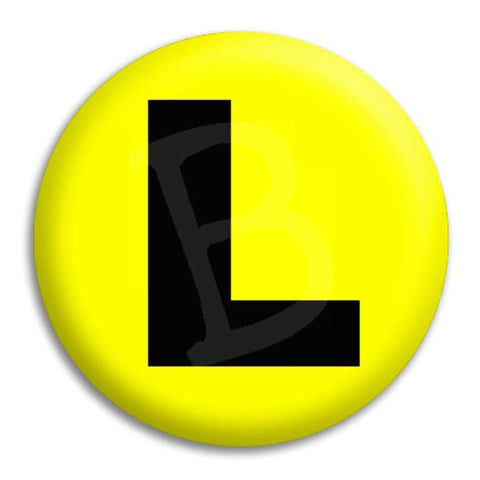 Learner L Button Badge