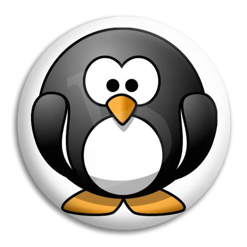 Penguin Button Badge