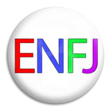 Rainbow Enfj Button Badge