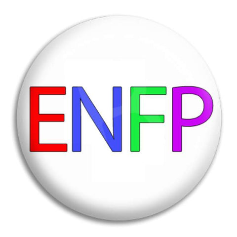 Rainbow Enfp Button Badge