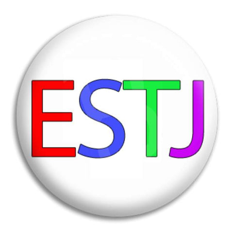 Rainbow Estj Button Badge