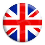 Union Jack Button Badge