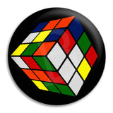 Rubik'S Cube Button Badge
